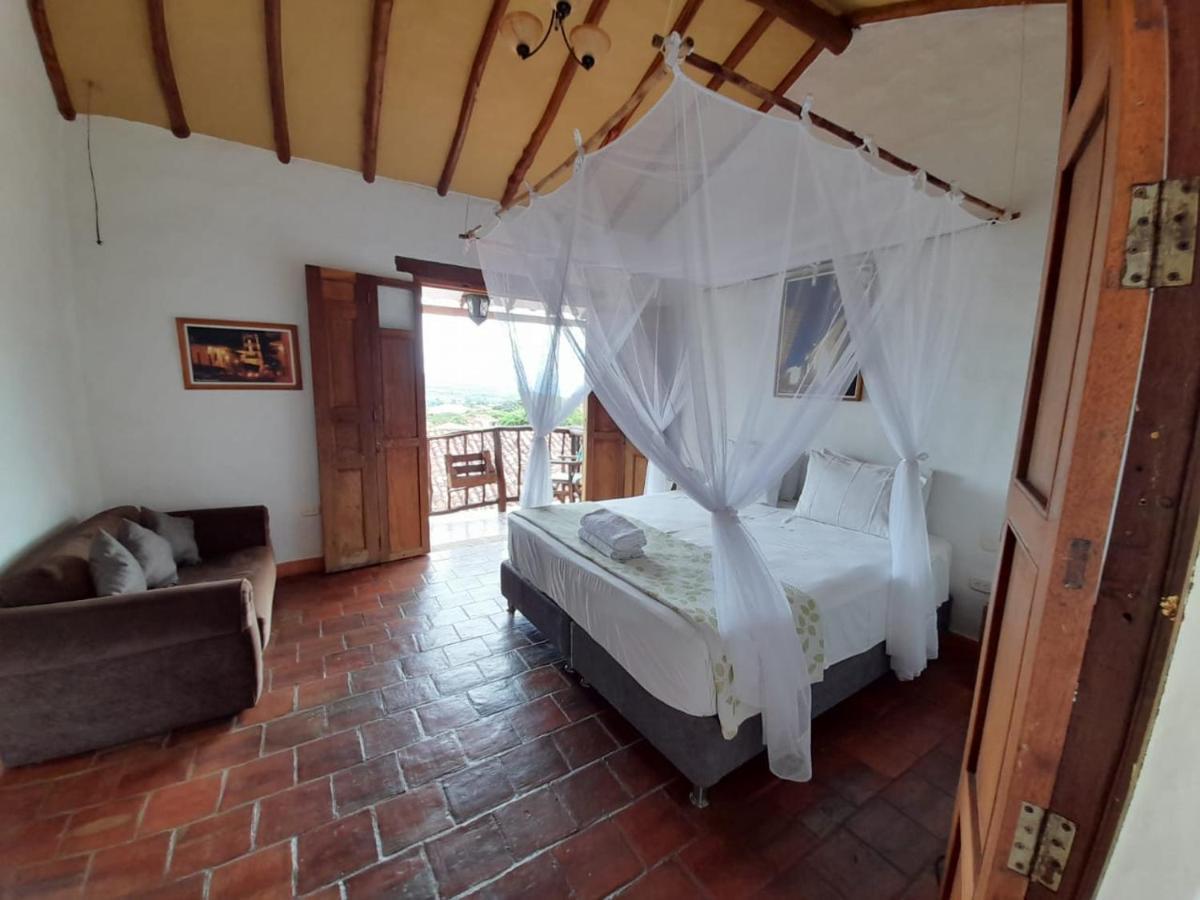 Posada Suenos De Antonio Barichara Exteriör bild