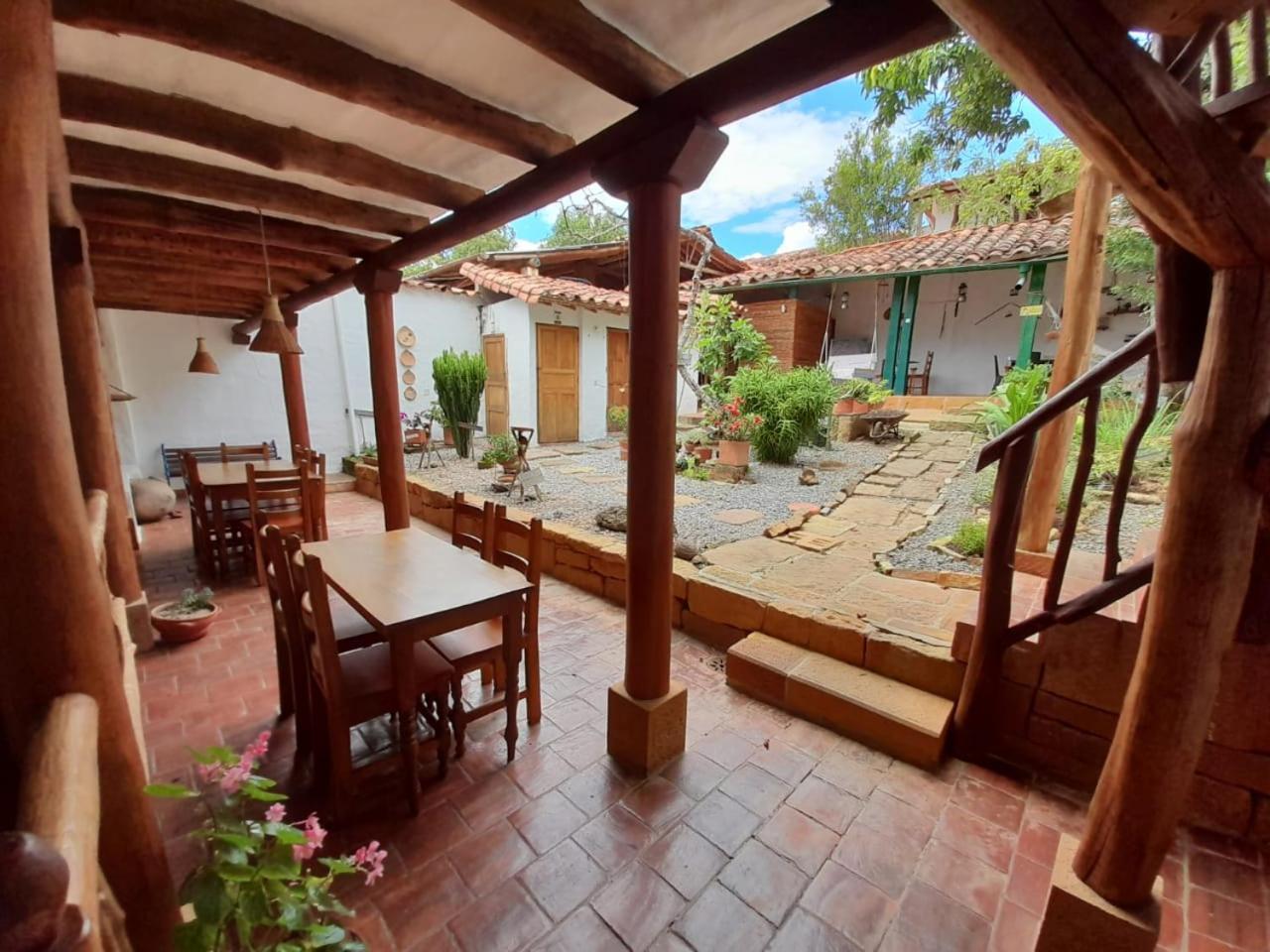Posada Suenos De Antonio Barichara Exteriör bild